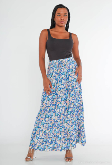 Großhändler Rosa Fashion - Printed maxi skirt