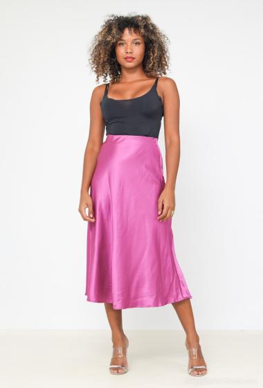 Großhändler Rosa Fashion - Long printed skirt
