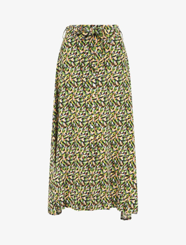 Grossiste Rosa Fashion - Jupe mi-longue imprimée
