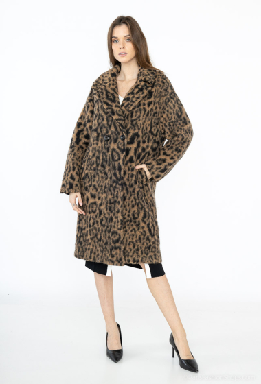 Wholesaler Rosa Fashion - Animal-printed coat