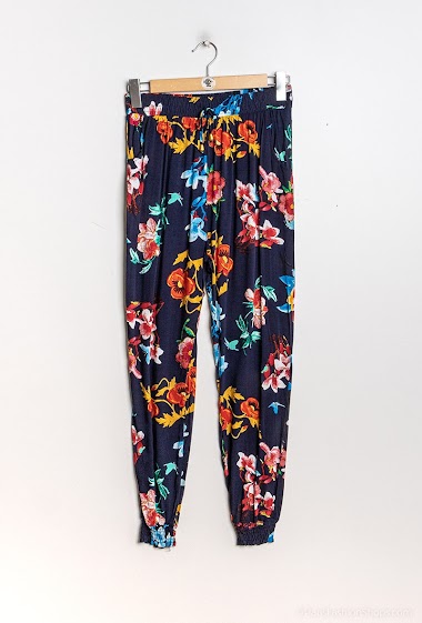 Grossiste Rosa Fashion - Pantalon à fleurs