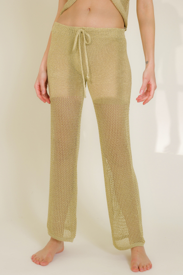 Grossiste Rosa Fashion Crochet - Pantalon lurex