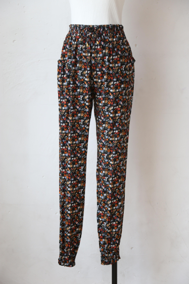 Wholesaler Rosa Fashion - Flowing printed trousers