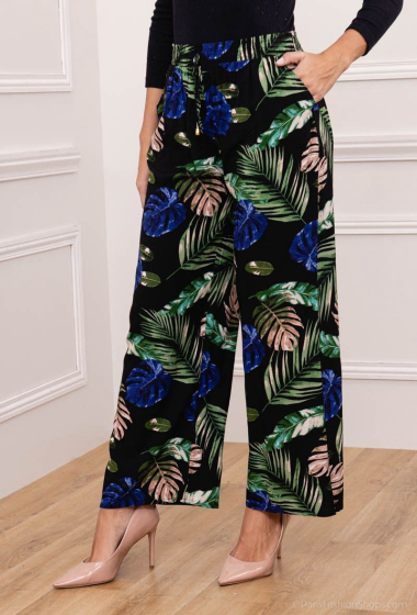 Wholesaler Rosa Fashion - Tropical relaxed pants