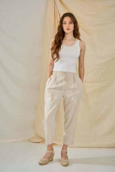 Wholesaler Rosa Fashion - Plain flowing pants