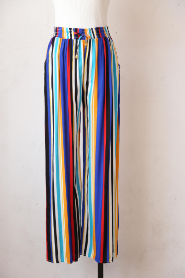 Wholesaler Rosa Fashion - Stripped large pant