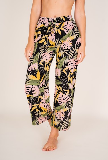 Wholesaler Rosa Fashion - Tropical wide leg pants