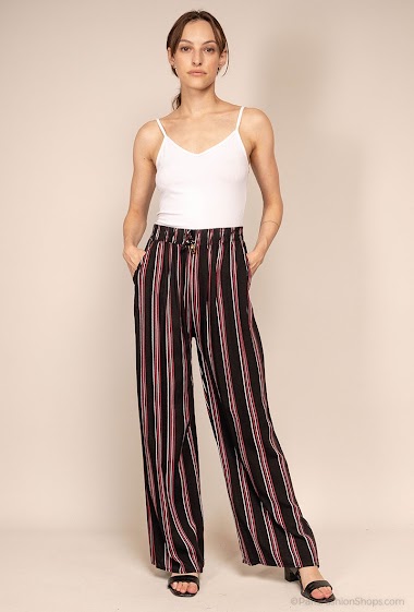 Wholesaler Rosa Fashion - Striped pants