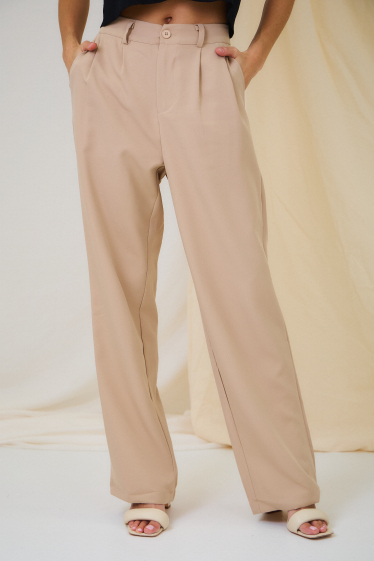 Grossiste Rosa Fashion - Pantalon Uni Confort : Style et Douceur Assurés