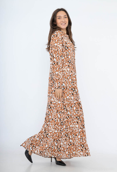 Wholesaler Rosa Fashion - Robe à imprimé tâches