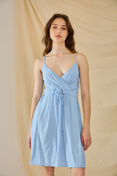 Wholesaler Rosa Fashion - Short wrap dress