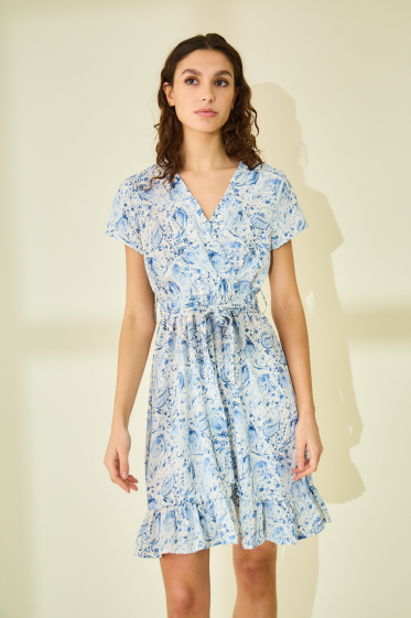 Wholesaler Rosa Fashion - Short floral dress