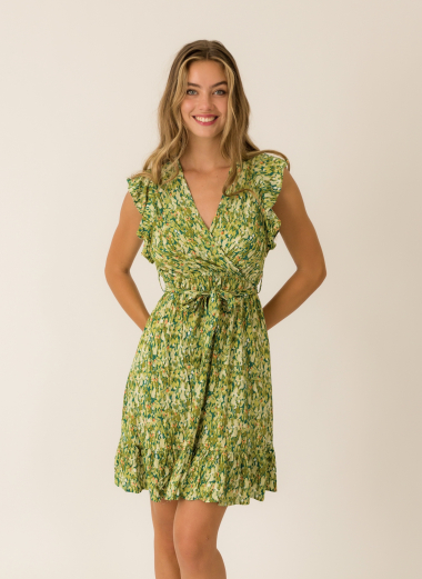 Wholesaler Rosa Fashion - short printed dress