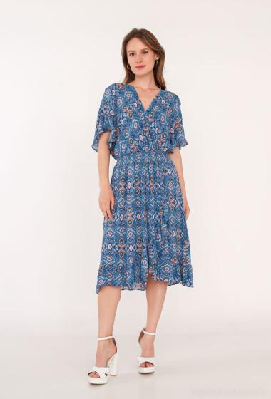 Wholesaler Rosa Fashion - Short printed dress