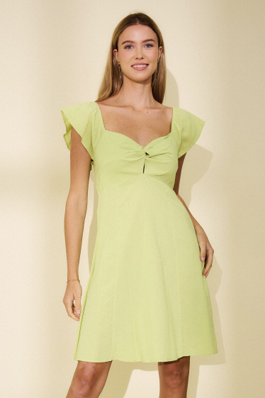 Wholesaler Rosa Fashion - Plain short dress