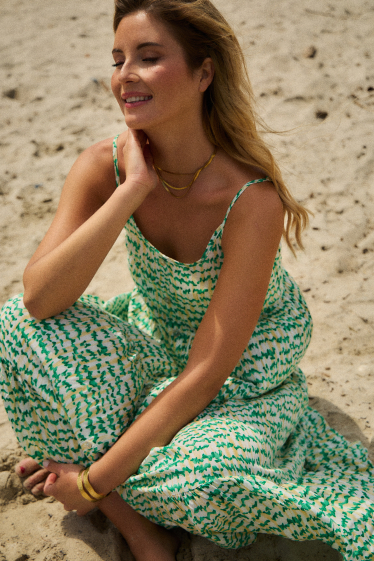 Wholesaler Rosa Fashion - Printed summer dress