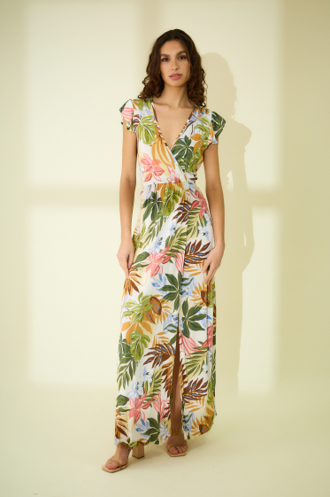 Wholesaler Rosa Fashion - printed dress
