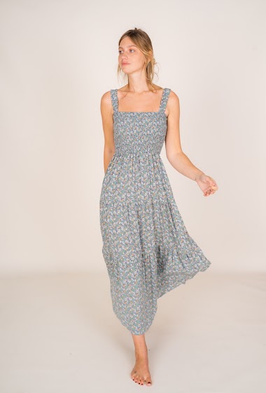 Wholesaler Rosa Fashion - Floral maxi dress