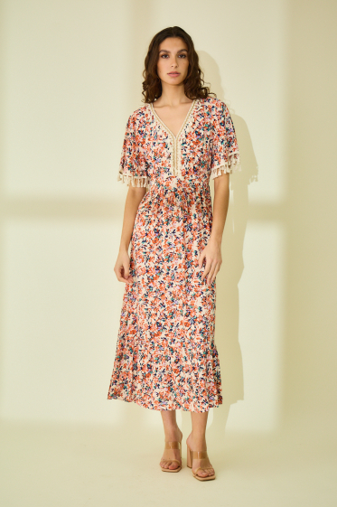 Wholesaler Rosa Fashion - Printed dress