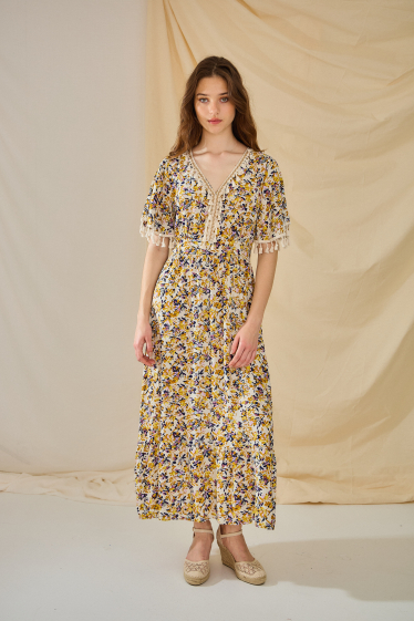 Wholesaler Rosa Fashion - Printed dress