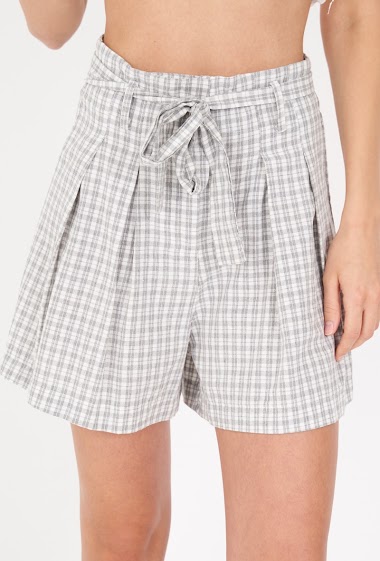 Wholesaler Rosa Fashion - Check shorts