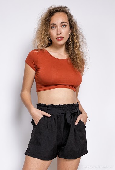 Wholesaler Rosa Fashion - Shorts with belt