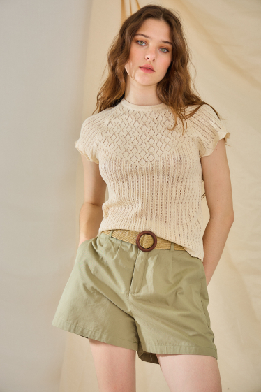 Wholesaler Rosa Fashion - Short cotton shorts