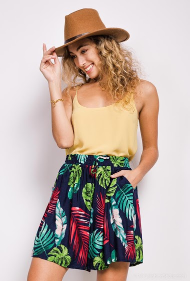 Wholesaler Rosa Fashion - Printed light shorts