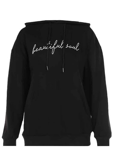 Großhändler Rosa Fashion - Wunderschönes Soul-Sweatshirt