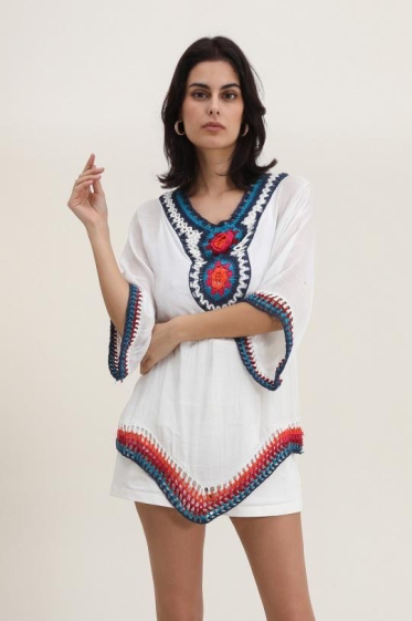 Wholesaler Rosa Fashion - Tunic with crochet