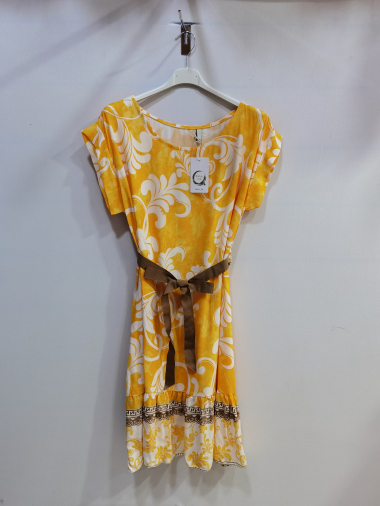 Wholesaler ROSEMARY COLLECTION - Printed dress. TU 40/42