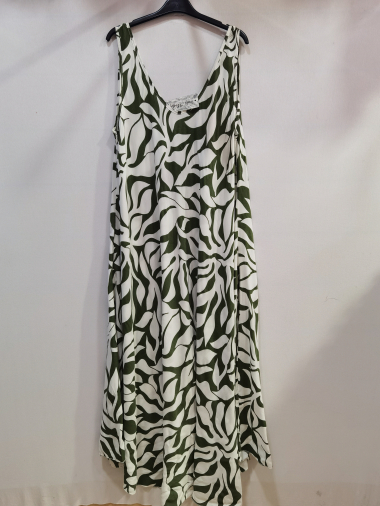 Wholesaler ROSEMARY COLLECTION - Long printed dress. TU 42/44
