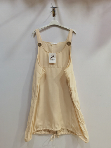 Grossiste ROSEMARY COLLECTION - Robe salopette. TU 46/48