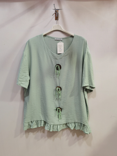 Wholesaler ROSEMARY COLLECTION - Top with buttons. TU 42/44