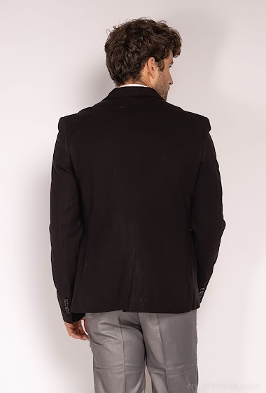 Slim Fit Chest Pocket Towel Blazer