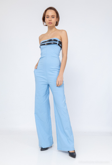 Wholesaler Rosy Days - Jumpsuit with double belts and pockets