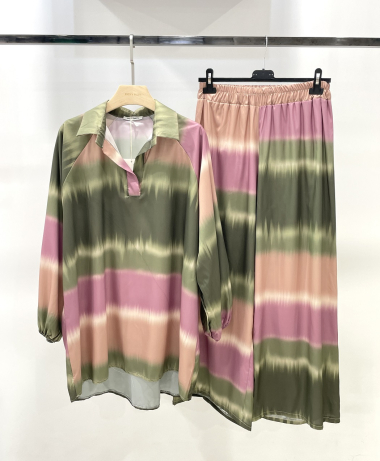Wholesaler Rosy Days - Printed pants set