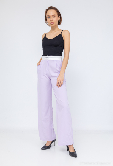 Wholesaler Rosy Days - Trousers with striped waistband