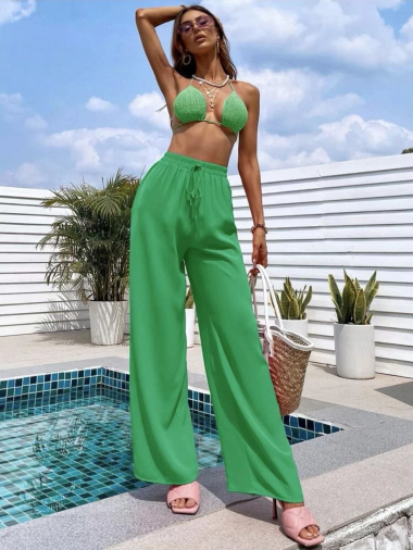 Wholesaler Rosy Days - Wide flowing pants