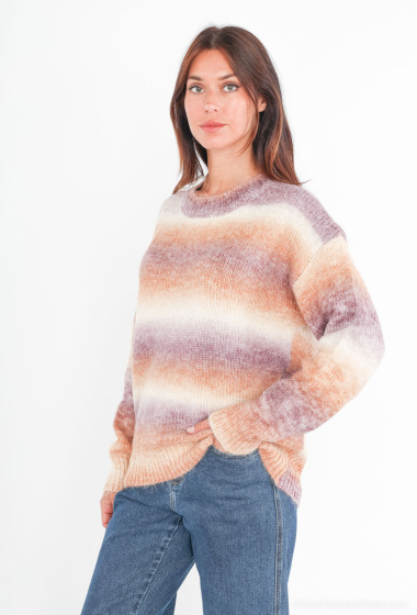 Wholesaler Rosy Days - Tie dye knit sweater