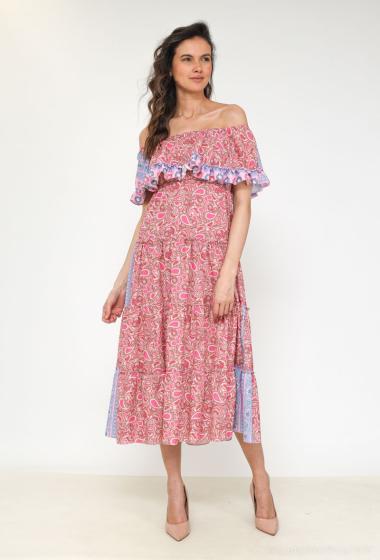 Wholesaler Rosy Days - Printed dress
