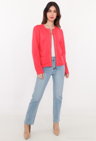 Wholesaler Rosy Days - Jacket with chain detail