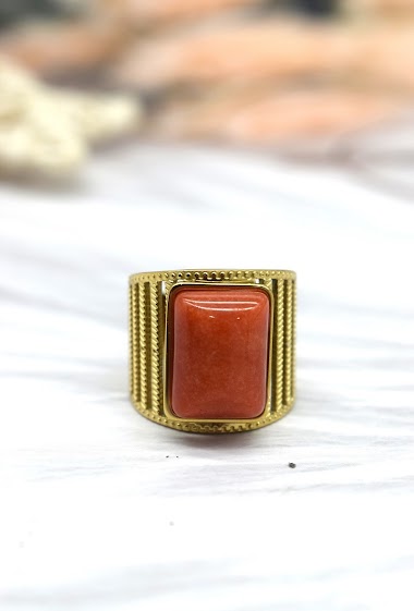 Wholesaler Rouge Bonbons - Ring in steel