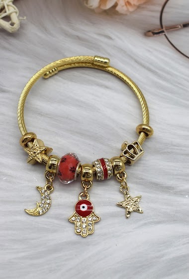 Grossiste Rouge Bonbons - Bracelet