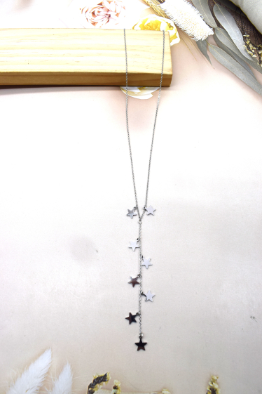 Wholesaler Rouge Bonbons - Stainless Steel Star Necklace