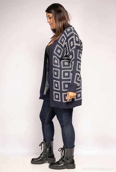 Wholesaler RZ Fashion - Patterned knitted vest