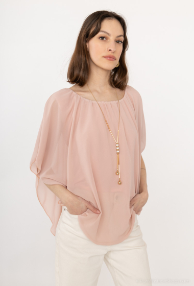 Wholesaler RZ Fashion - Blouse with necklace