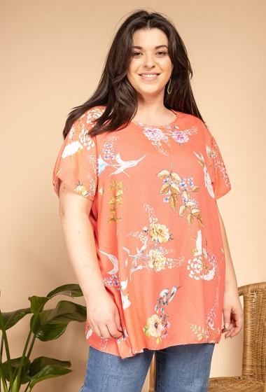 Wholesaler RZ Fashion - flower blouse