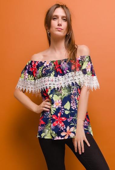 Wholesaler RZ Fashion - Printed blouse
