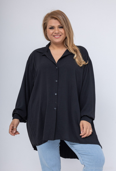 Grossiste RZ Fashion - Chemise grande taille à boutons